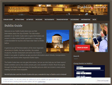 Tablet Screenshot of guidedublin.org